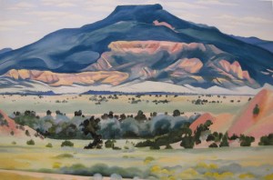 Georgia O'Keeffe, My Front Yard, Summer, 1941